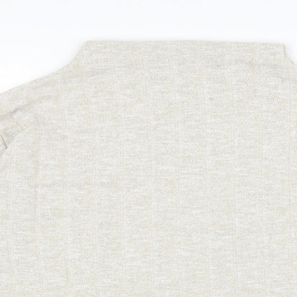 Womens UK Size 18 Marks and Spencer Beige Pullover Jumper