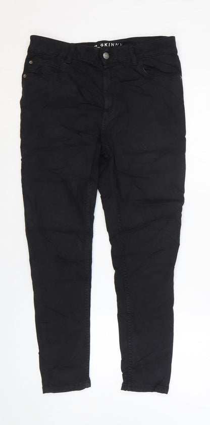 Womens UK Size 12 Marks and Spencer Slim Fit Skinny Black Jeans