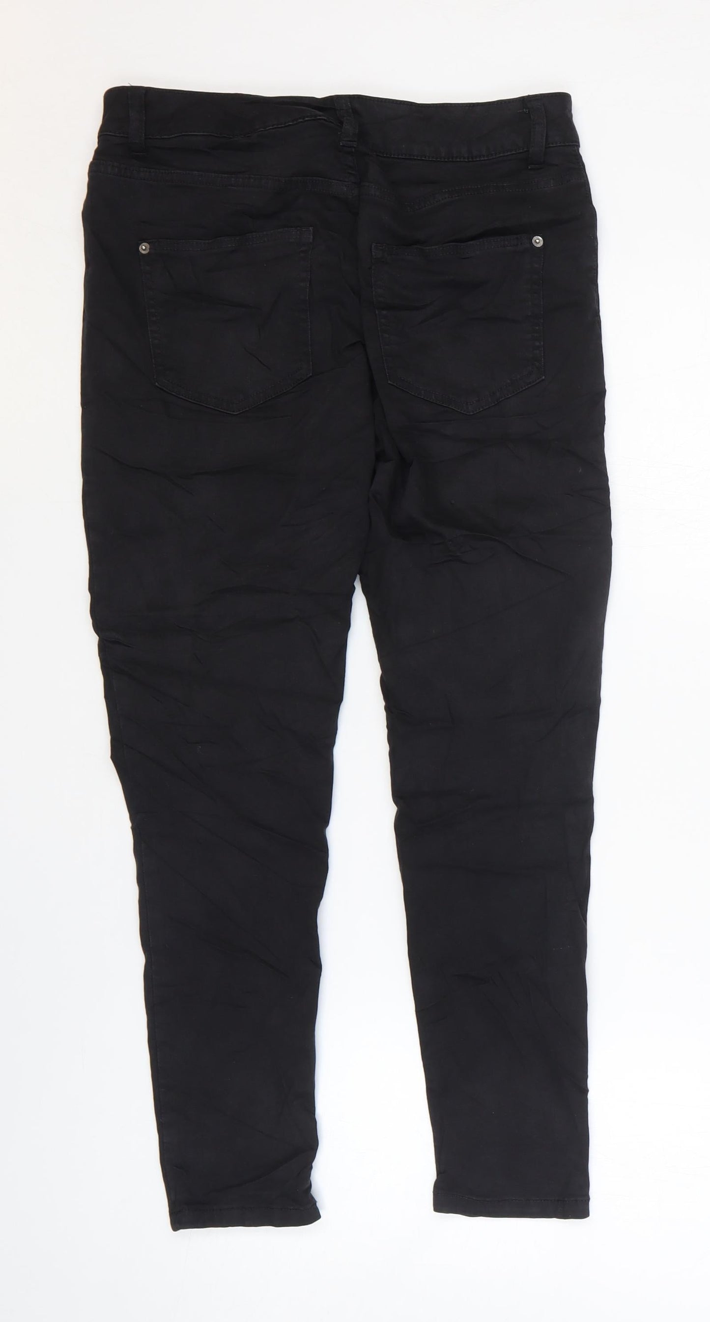 Womens UK Size 12 Marks and Spencer Slim Fit Skinny Black Jeans