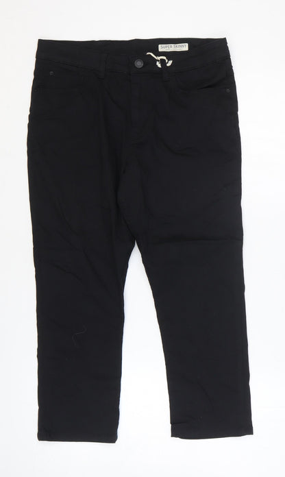Womens UK Size 12 Marks and Spencer Regular Fit Skinny Black Jeans
