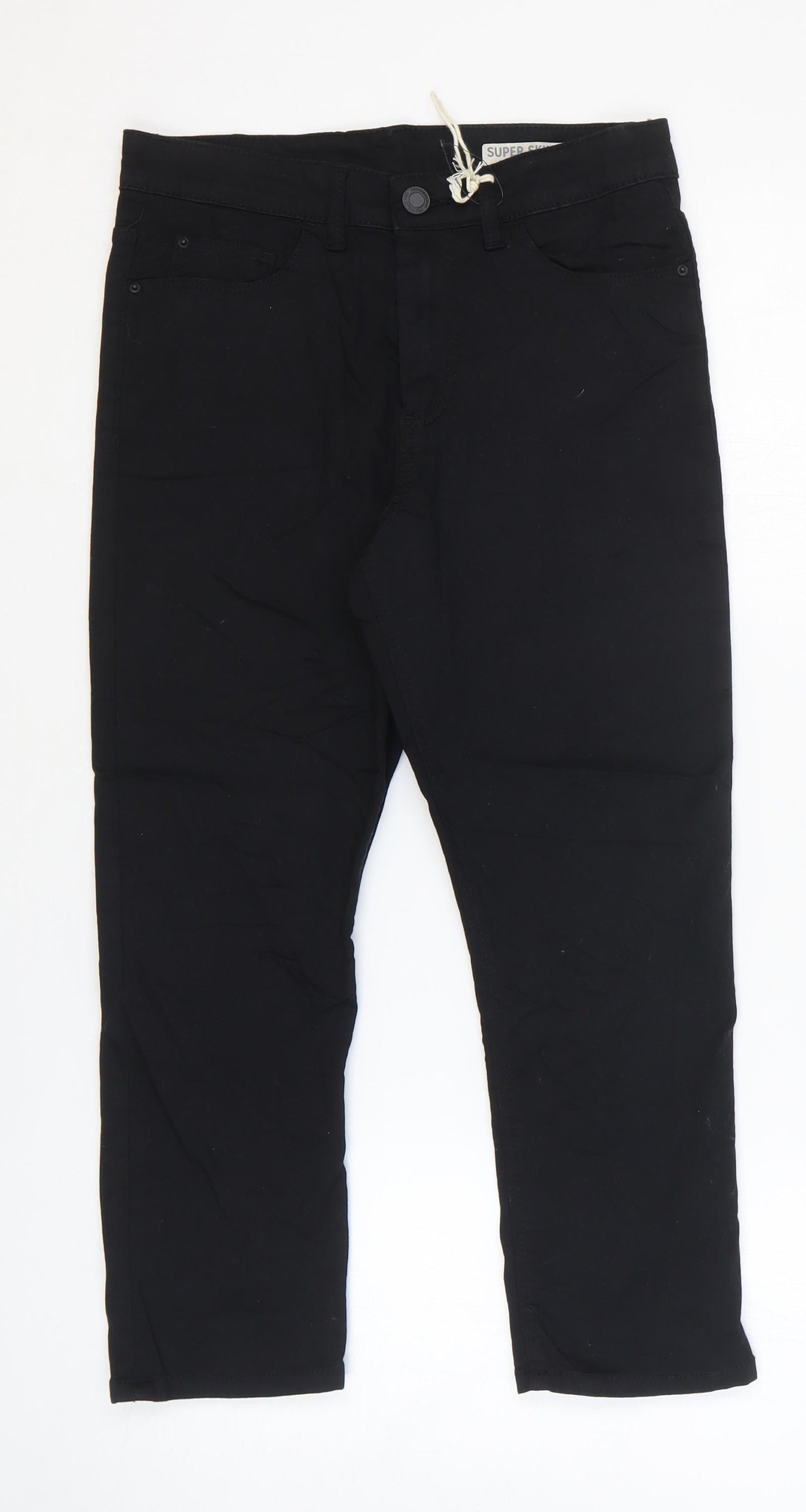 Womens UK Size 8 Marks and Spencer Regular Fit Skinny Black Jeans