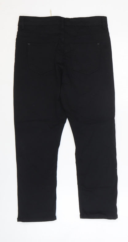 Womens UK Size 8 Marks and Spencer Regular Fit Skinny Black Jeans