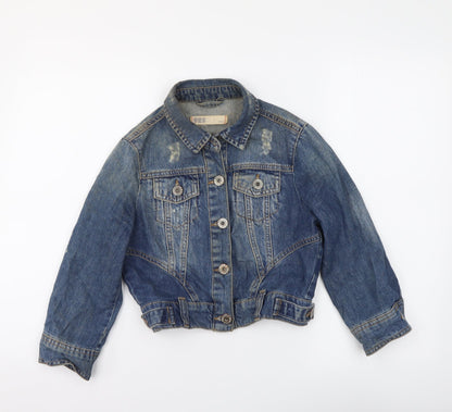Womens UK Size 8 New Look Blue Jacket