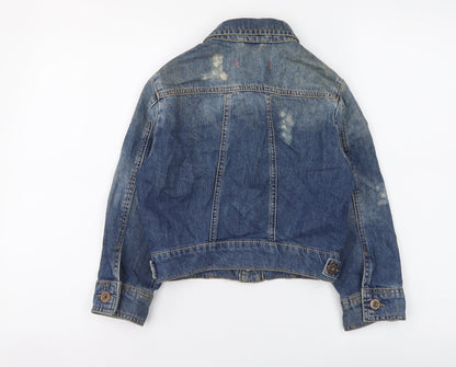 Womens UK Size 8 New Look Blue Jacket