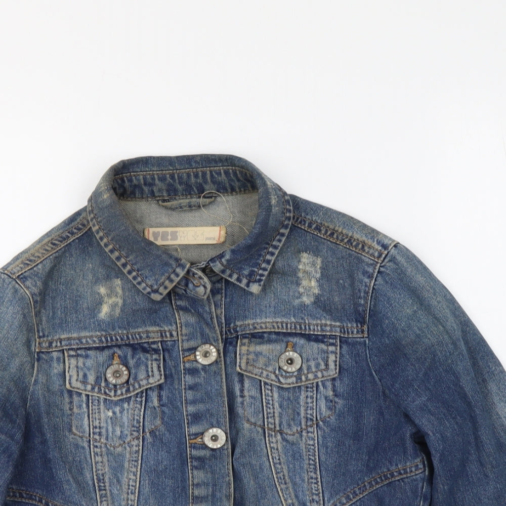 Womens UK Size 8 New Look Blue Jacket