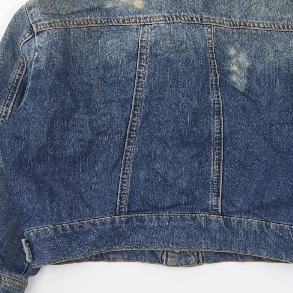 Womens UK Size 8 New Look Blue Jacket