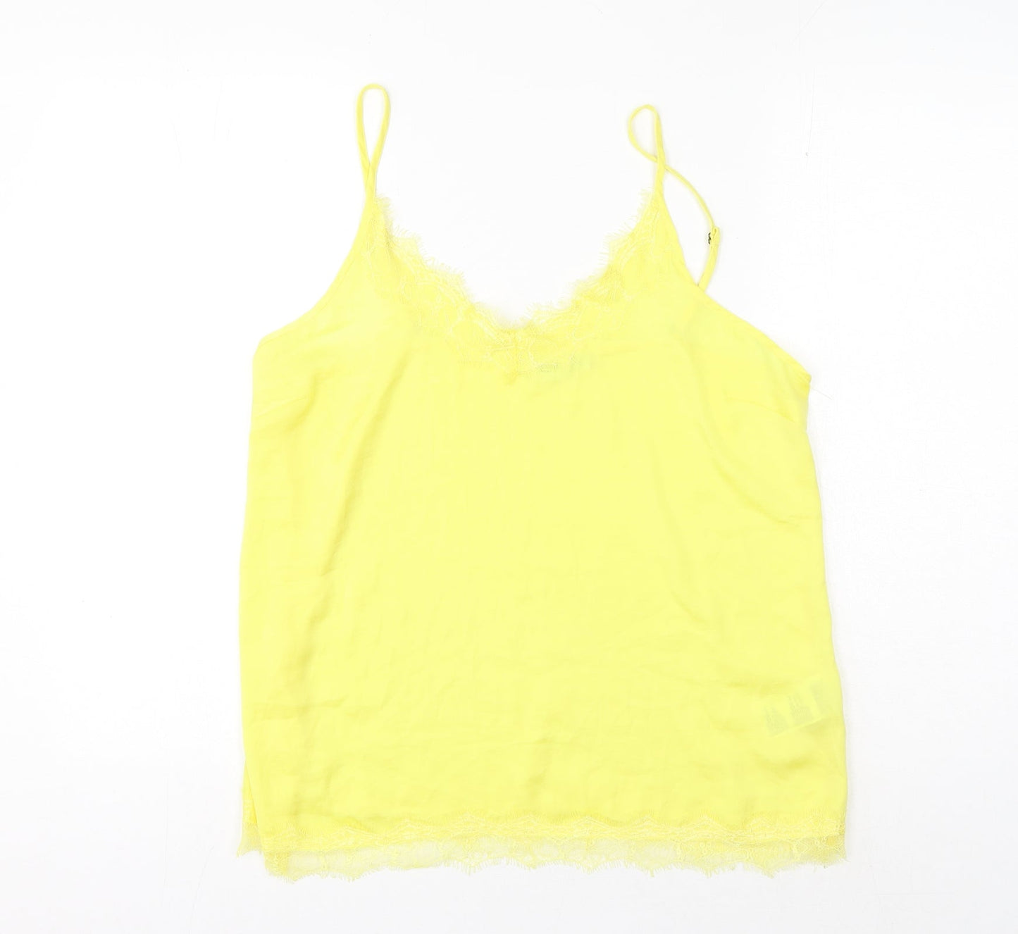Womens UK Size L Saint Tropez Clothing Yellow Camisole Tank