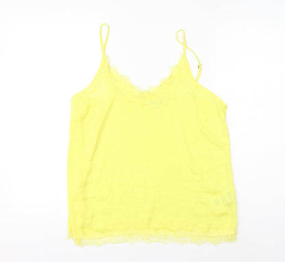 Womens UK Size L Saint Tropez Clothing Yellow Camisole Tank