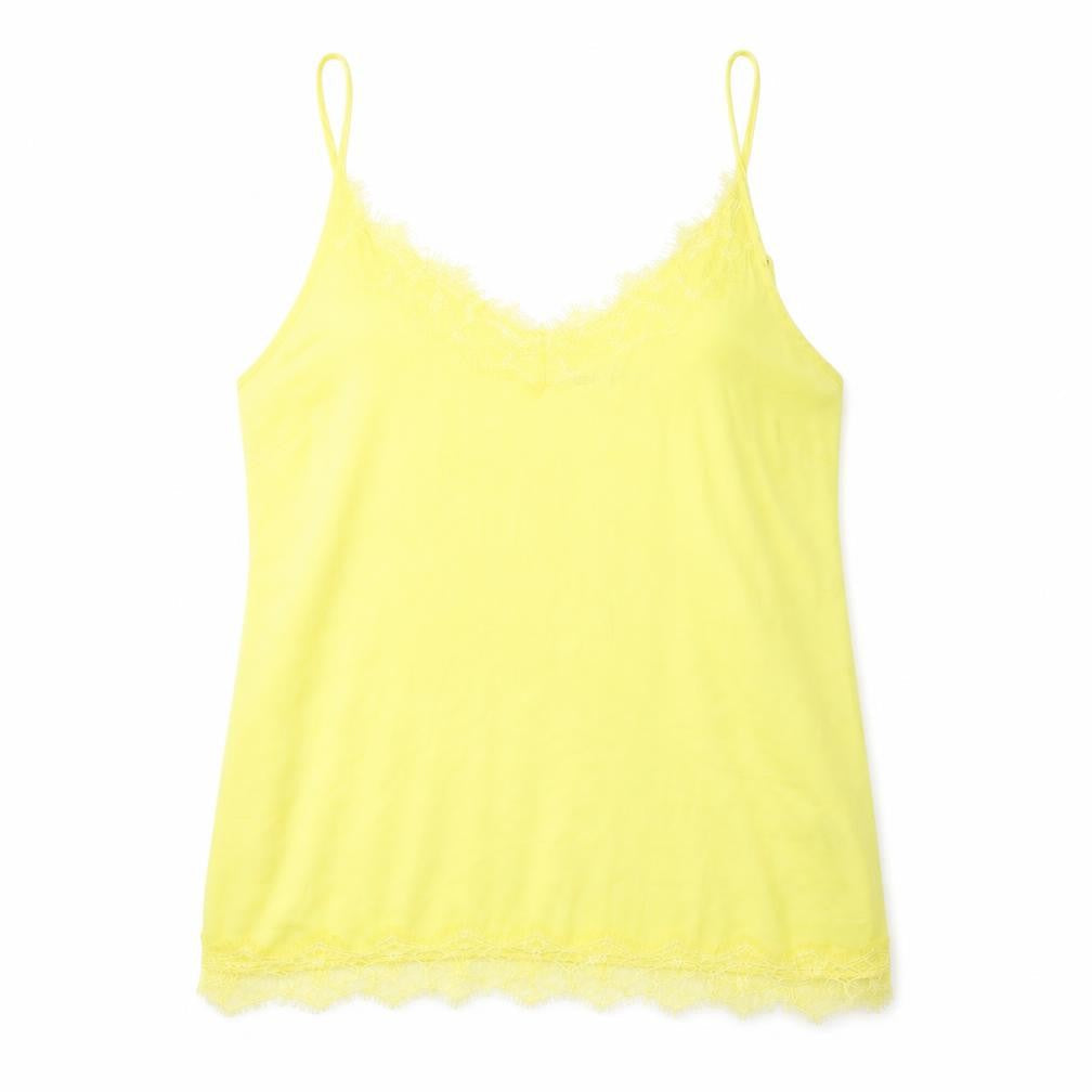Womens UK Size L Saint Tropez Clothing Yellow Camisole Tank