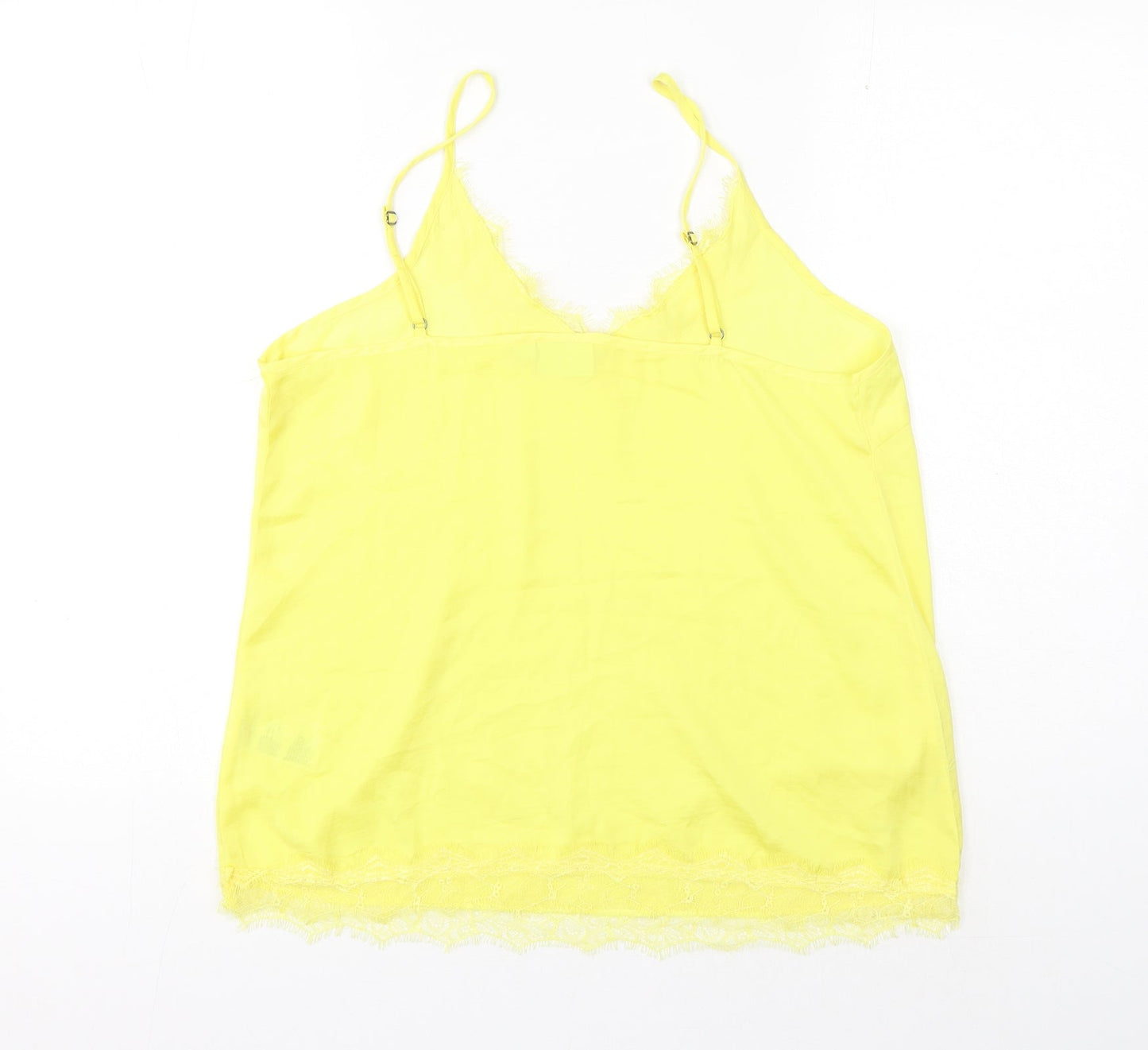 Womens UK Size L Saint Tropez Clothing Yellow Camisole Tank