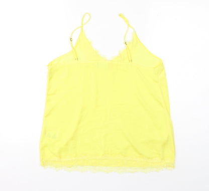 Womens UK Size L Saint Tropez Clothing Yellow Camisole Tank