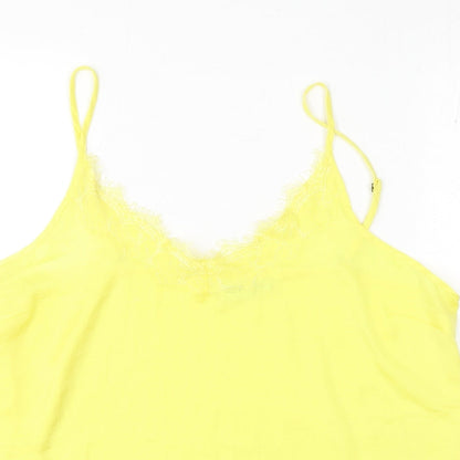 Womens UK Size L Saint Tropez Clothing Yellow Camisole Tank