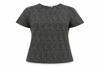 Womens UK Size 12 Marks and Spencer Black Basic T-Shirt