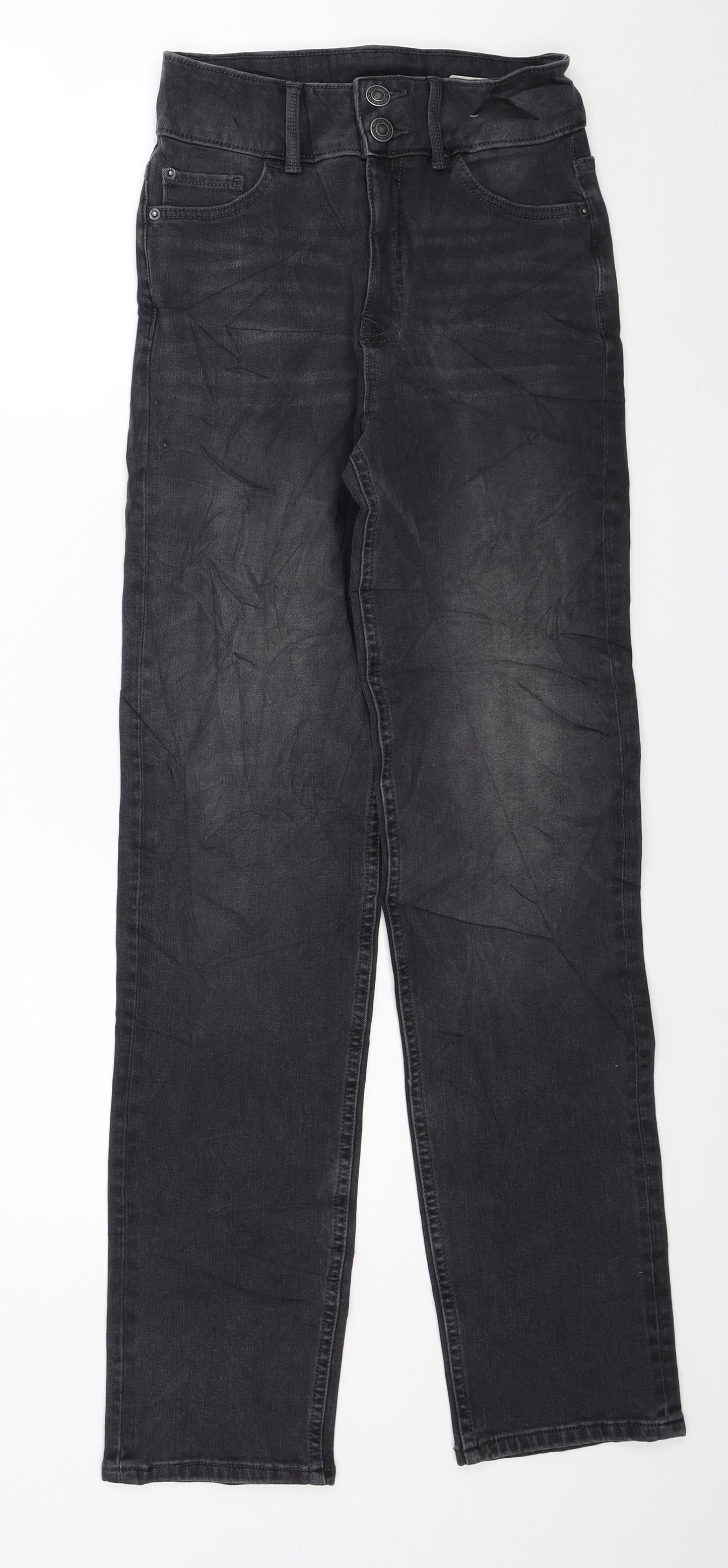 Womens UK Size 8 Marks and Spencer Regular Fit Skinny Black Jeans