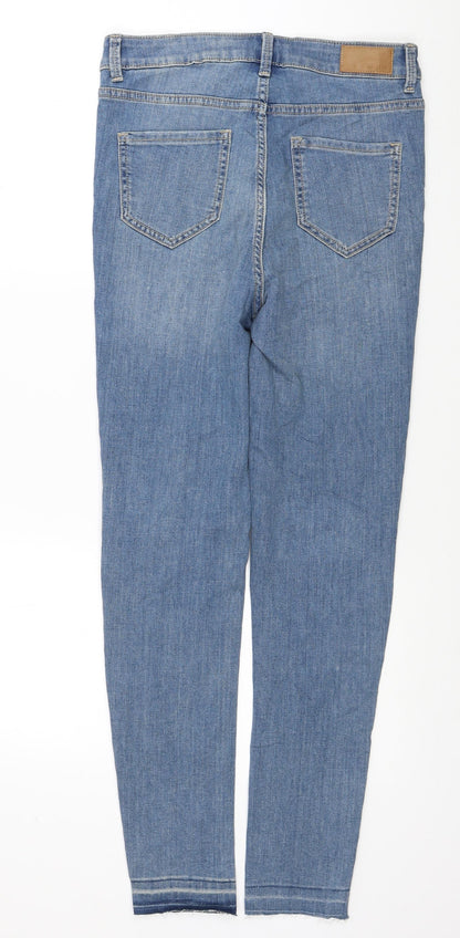 Womens UK Size 10 Marks and Spencer Regular Fit Skinny Blue Jeans