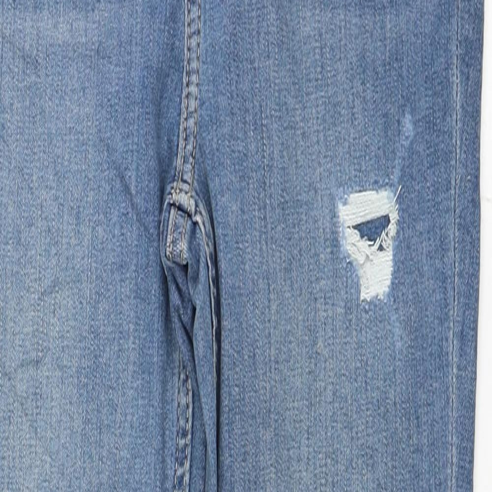 Womens UK Size 10 Marks and Spencer Regular Fit Skinny Blue Jeans