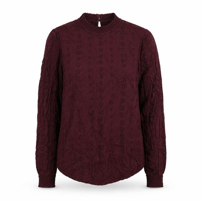 Womens UK Size 10 H&M Purple Basic Blouse