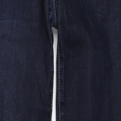 Gap Womens Blue Polyester Skinny Jeans Size 26 in L30 in Regular Zip