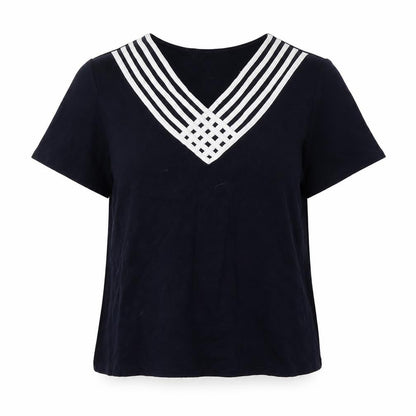 Womens UK Size M EWM Blue Basic Blouse