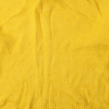 Womens UK Size S New Look Yellow Pullover Jumper