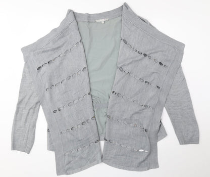 Womens UK Size 14 Per Una Grey Cardigan Jumper