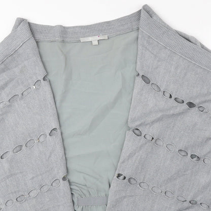 Womens UK Size 14 Per Una Grey Cardigan Jumper