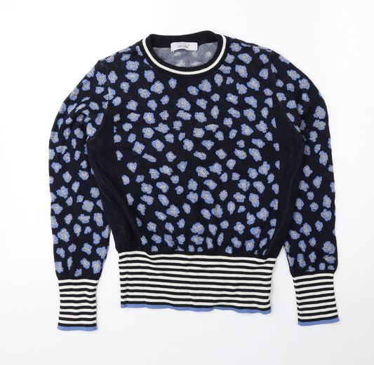 Womens UK Size 10 Per Una Blue Pullover Jumper