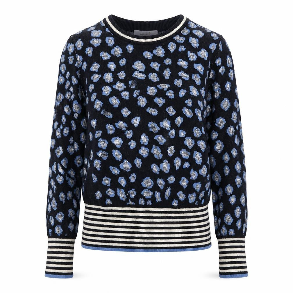 Womens UK Size 10 Per Una Blue Pullover Jumper