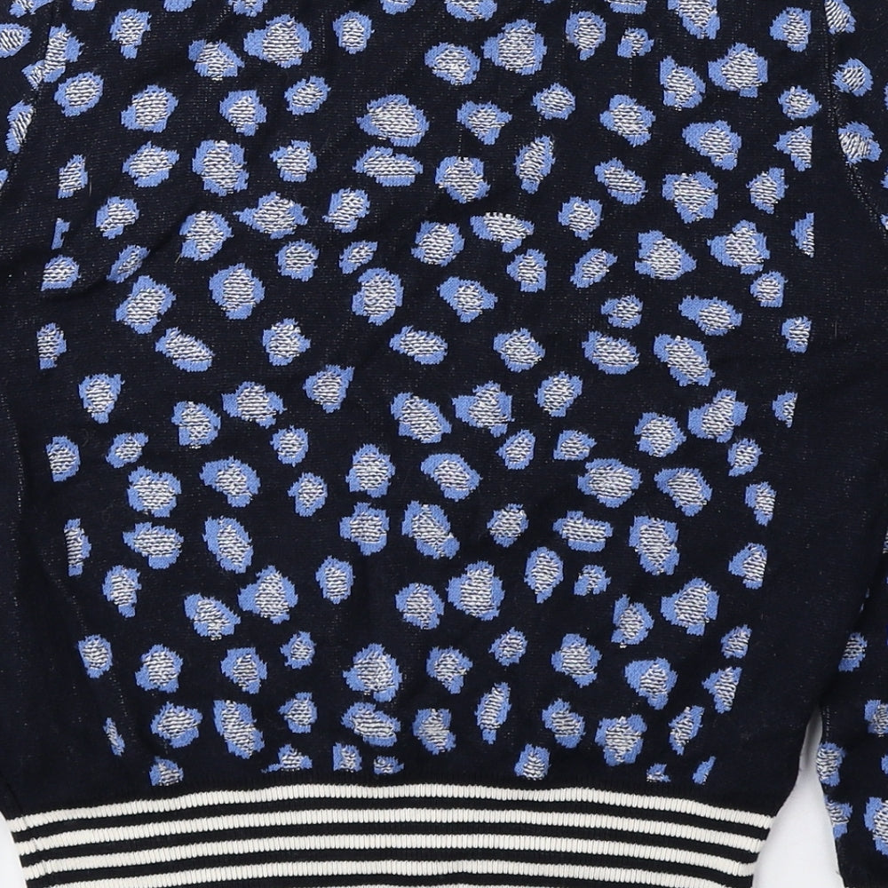 Womens UK Size 10 Per Una Blue Pullover Jumper