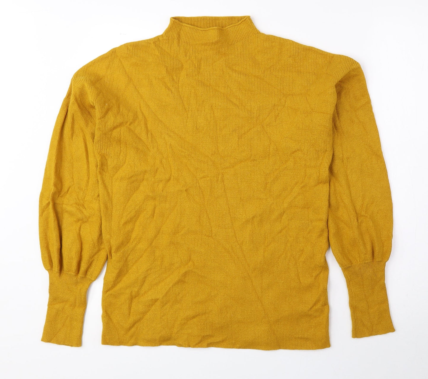Womens UK Size 14 Peacocks Yellow Pullover Jumper