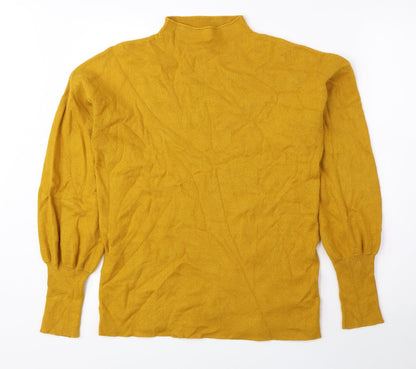 Womens UK Size 14 Peacocks Yellow Pullover Jumper