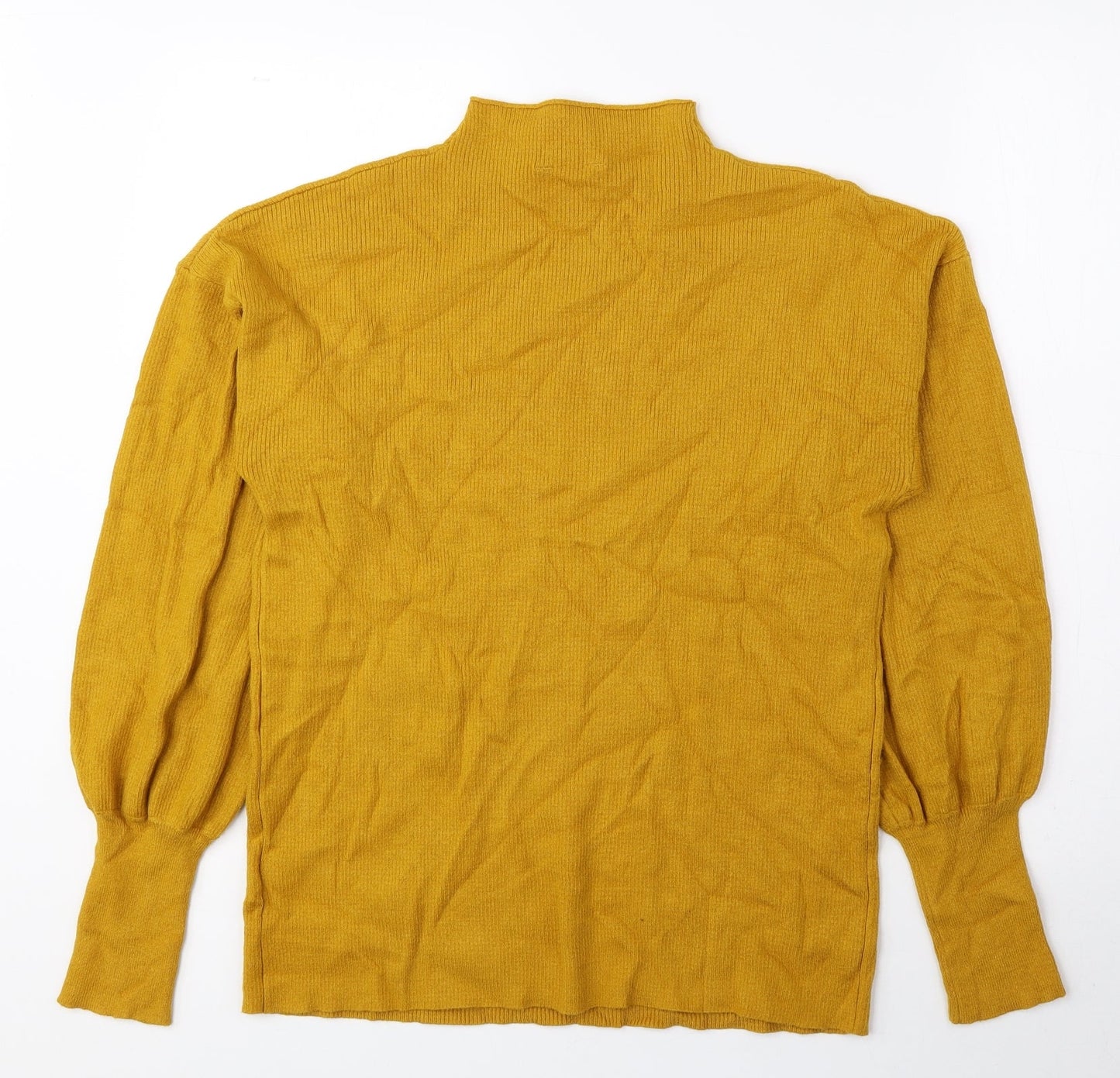 Womens UK Size 14 Peacocks Yellow Pullover Jumper