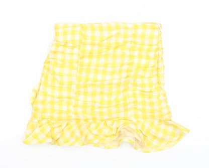 Womens UK Size XS Zara Mini  Skirt