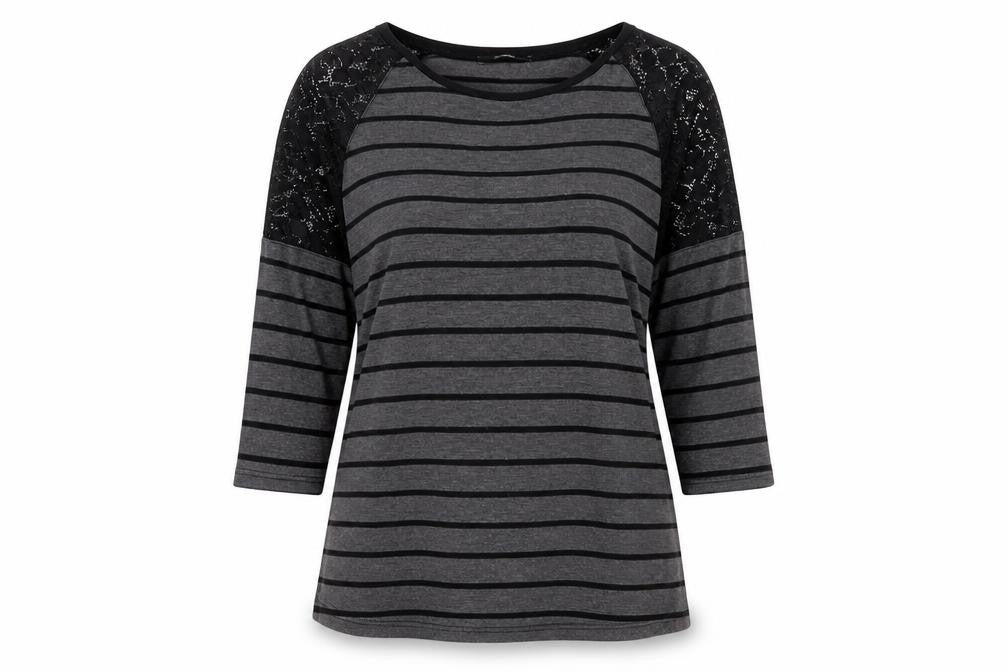 Womens UK Size 12 George Grey Basic Blouse