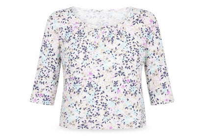Womens UK Size M Bonmarché Multicoloured Basic Blouse