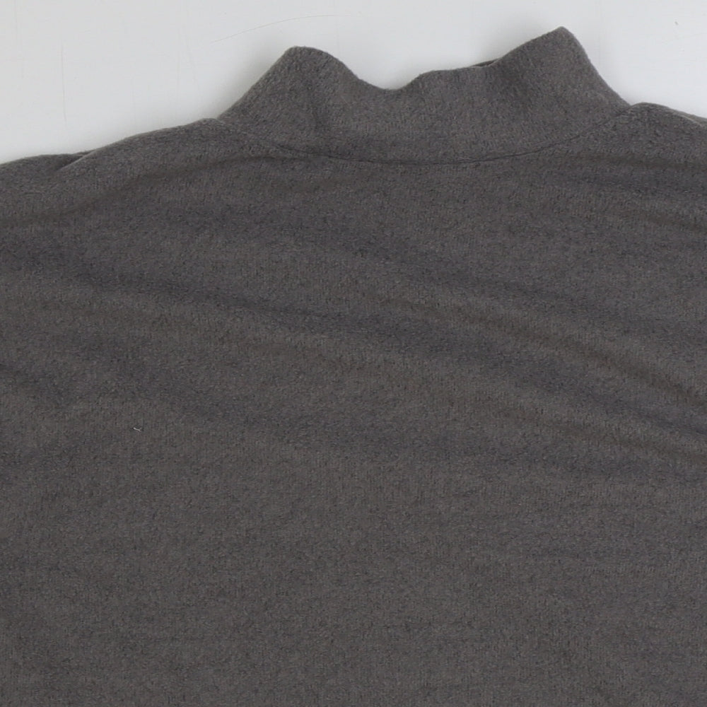 New Look Womens Grey Polyester Pullover Sweatshirt Size S Pullover