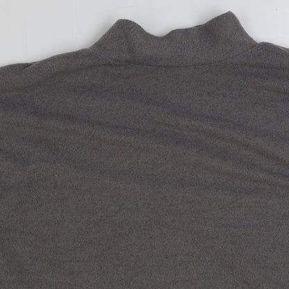 New Look Womens Grey Polyester Pullover Sweatshirt Size S Pullover