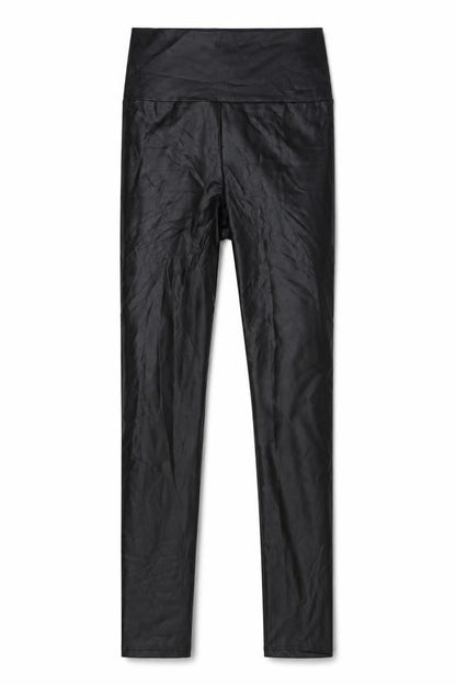 everbellus Womens Black Polyester Jegging Leggings Size L L29 in