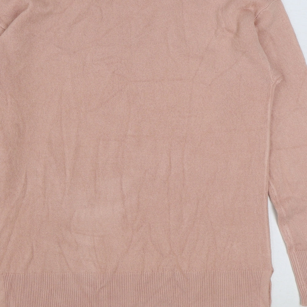Womens UK Size 8 Matalan Pink Pullover Jumper