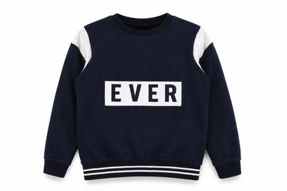 Very Boys Multicoloured Colourblock Cotton Pullover Sweatshirt Size 10 Years Pullover - What ever