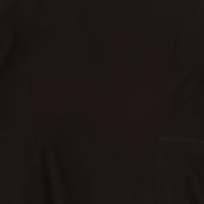 South Womens Brown Polyester Jacket Blazer Size 20