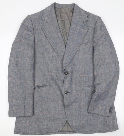 Mens UK Size L John Collins Blue Jacket