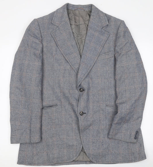 Mens UK Size L John Collins Blue Jacket