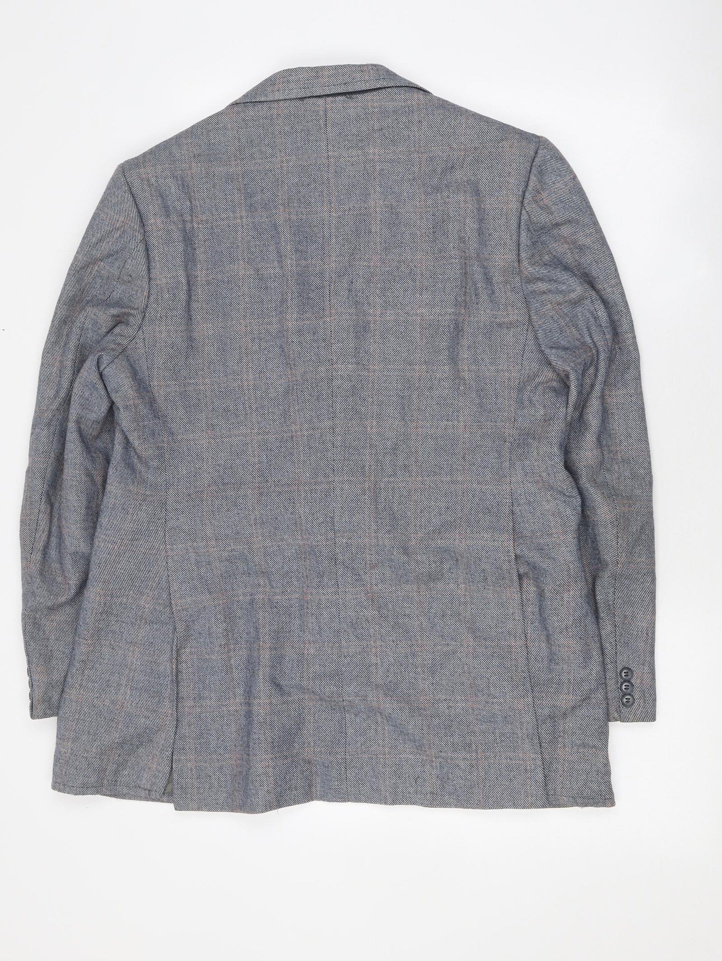 Mens UK Size L John Collins Blue Jacket