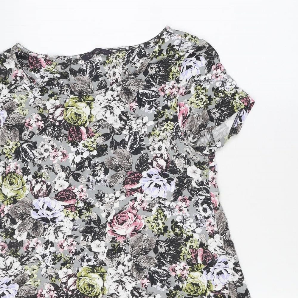 Womens UK Size 10 Marks and Spencer Multicoloured Basic Polo
