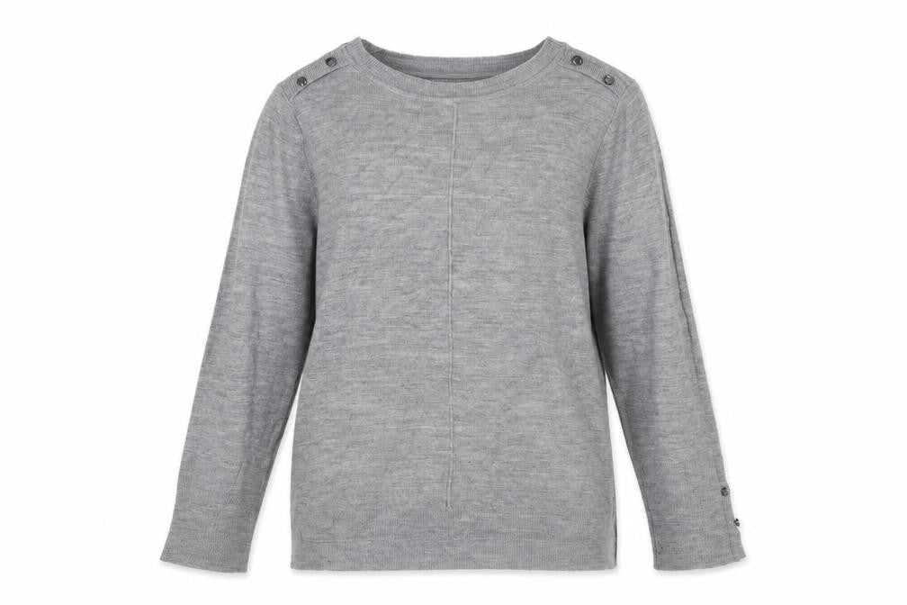Womens UK Size L Primark Grey Pullover Jumper