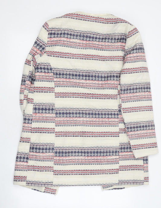 Papaya Womens Multicoloured Striped Jacket Size 10