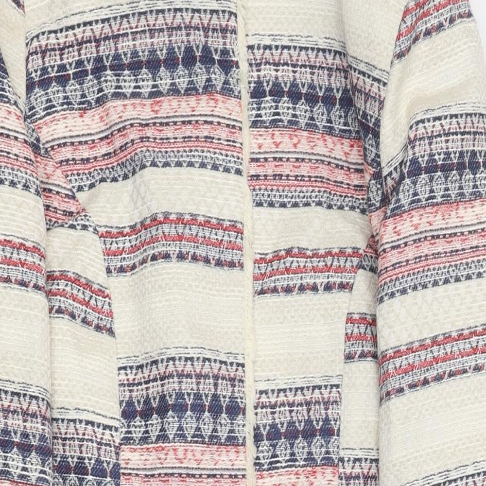 Papaya Womens Multicoloured Striped Jacket Size 10