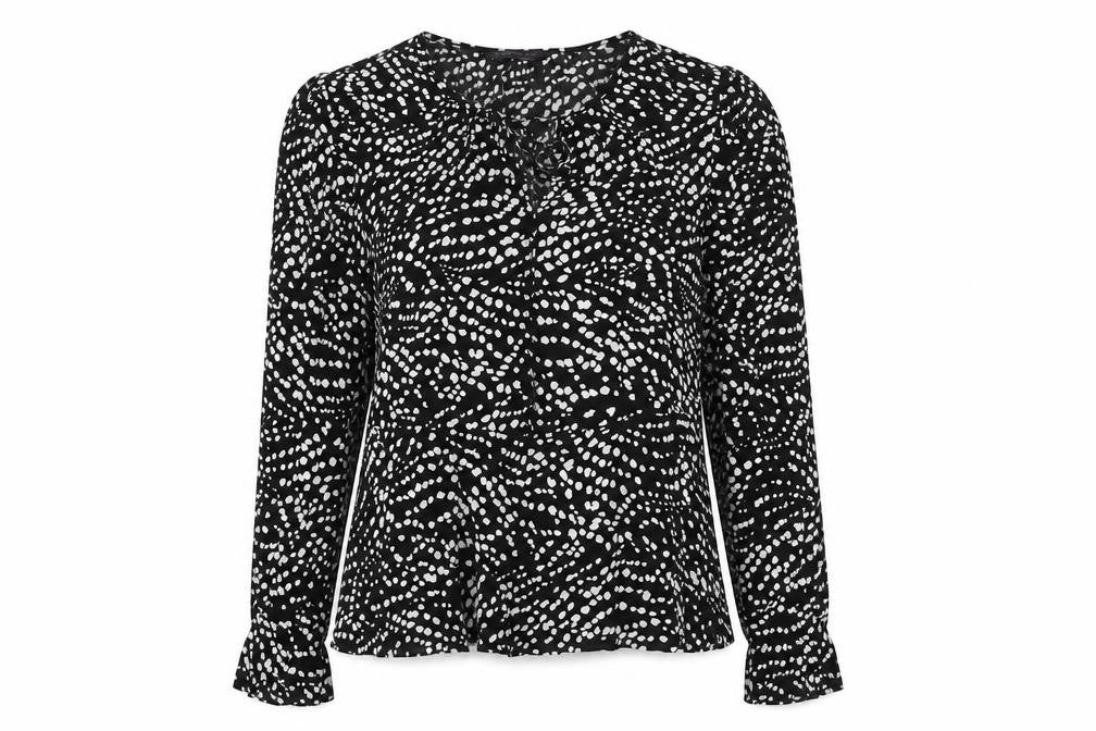 Womens UK Size 10 Marks and Spencer Black Basic Blouse