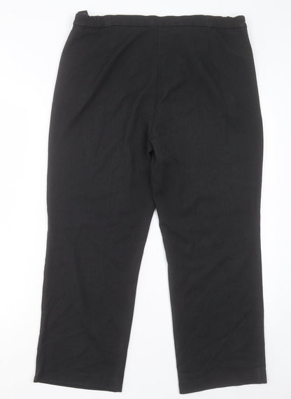 Womens UK Size 14 Marks and Spencer Slim Fit  Grey Trousers